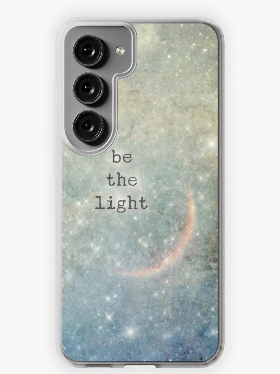 Redbubble Be The Light Samsung Galaxy Phone Case Hot