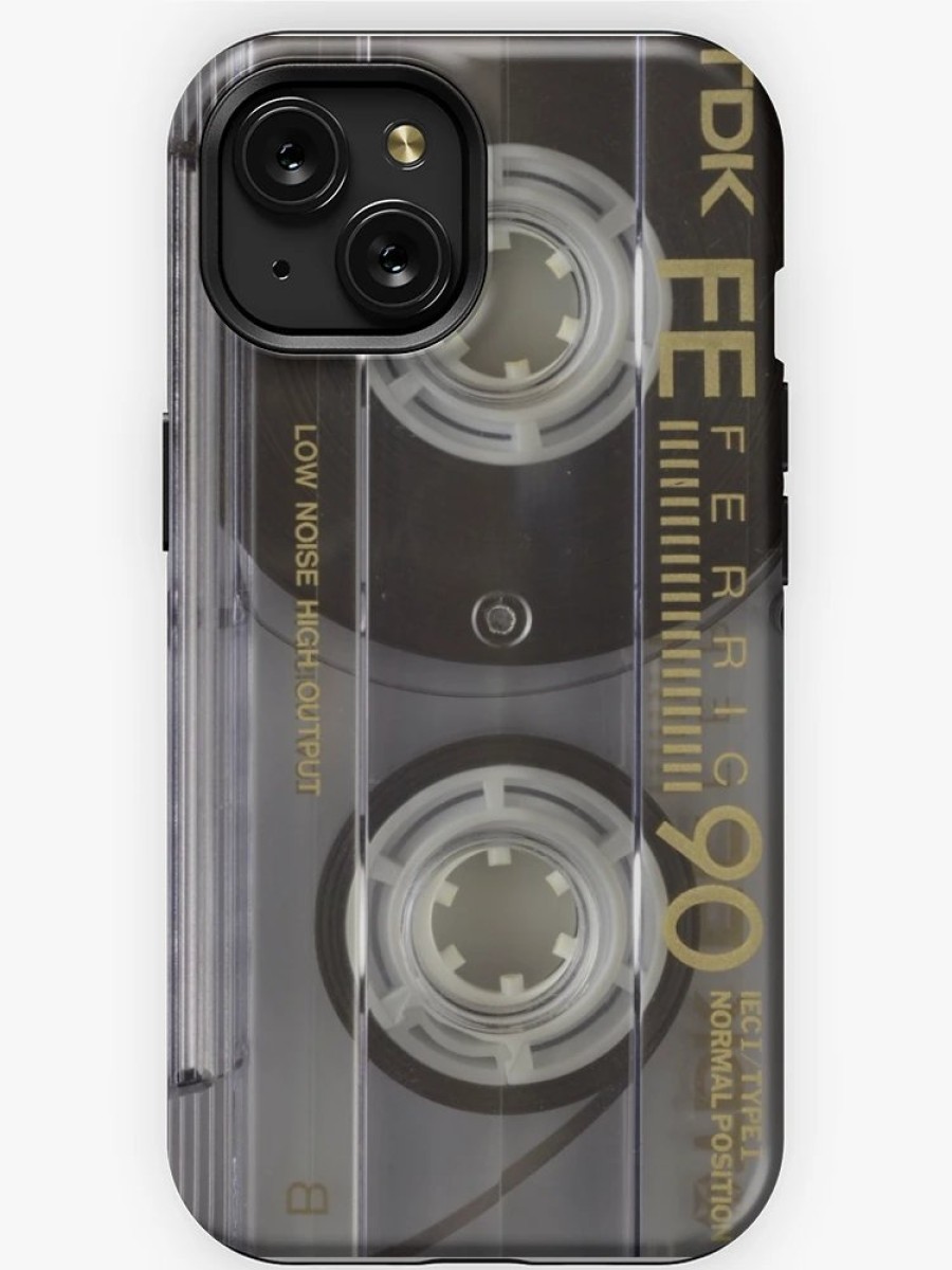 Redbubble Cassette Tape Retro - Remember Those 70S And 80S Mixtapes? Cass1 Iphone Case Wholesale