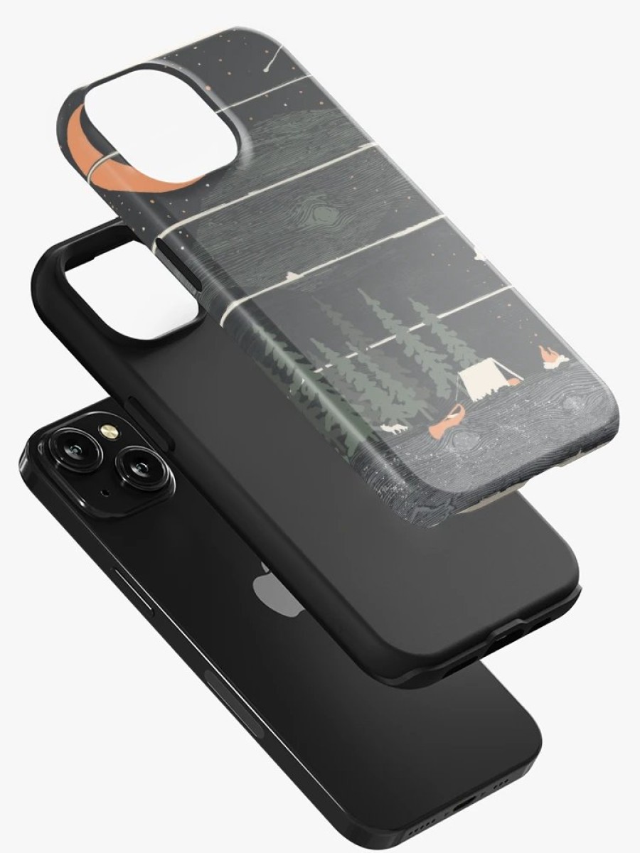 Redbubble Wish I Was Camping... Iphone Case New