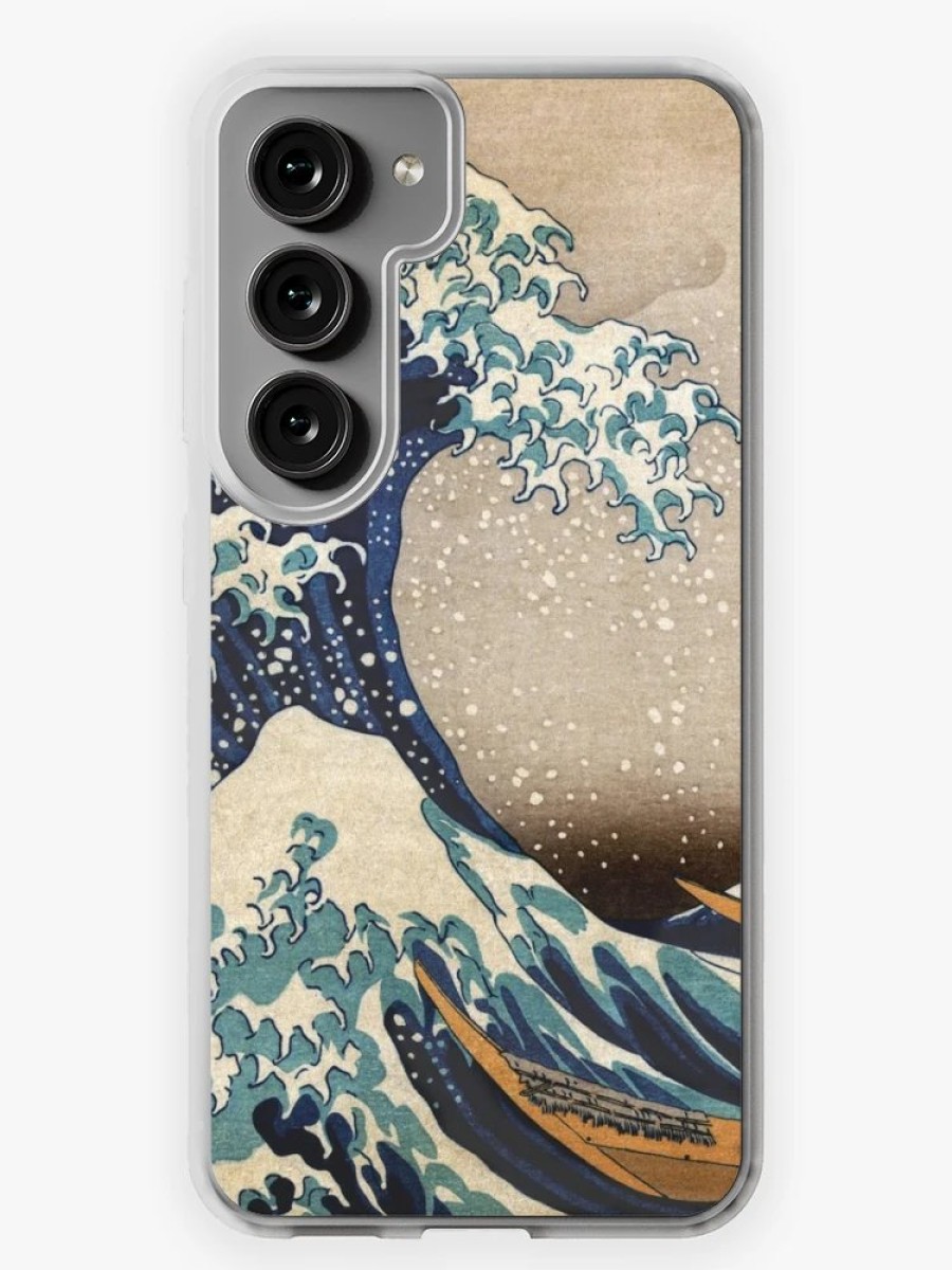 Redbubble The Great Wave Off Kanagawa Samsung Galaxy Phone Case Online