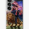 Redbubble Republican President Donald Trump Riding War Lion Samsung Galaxy Phone Case New