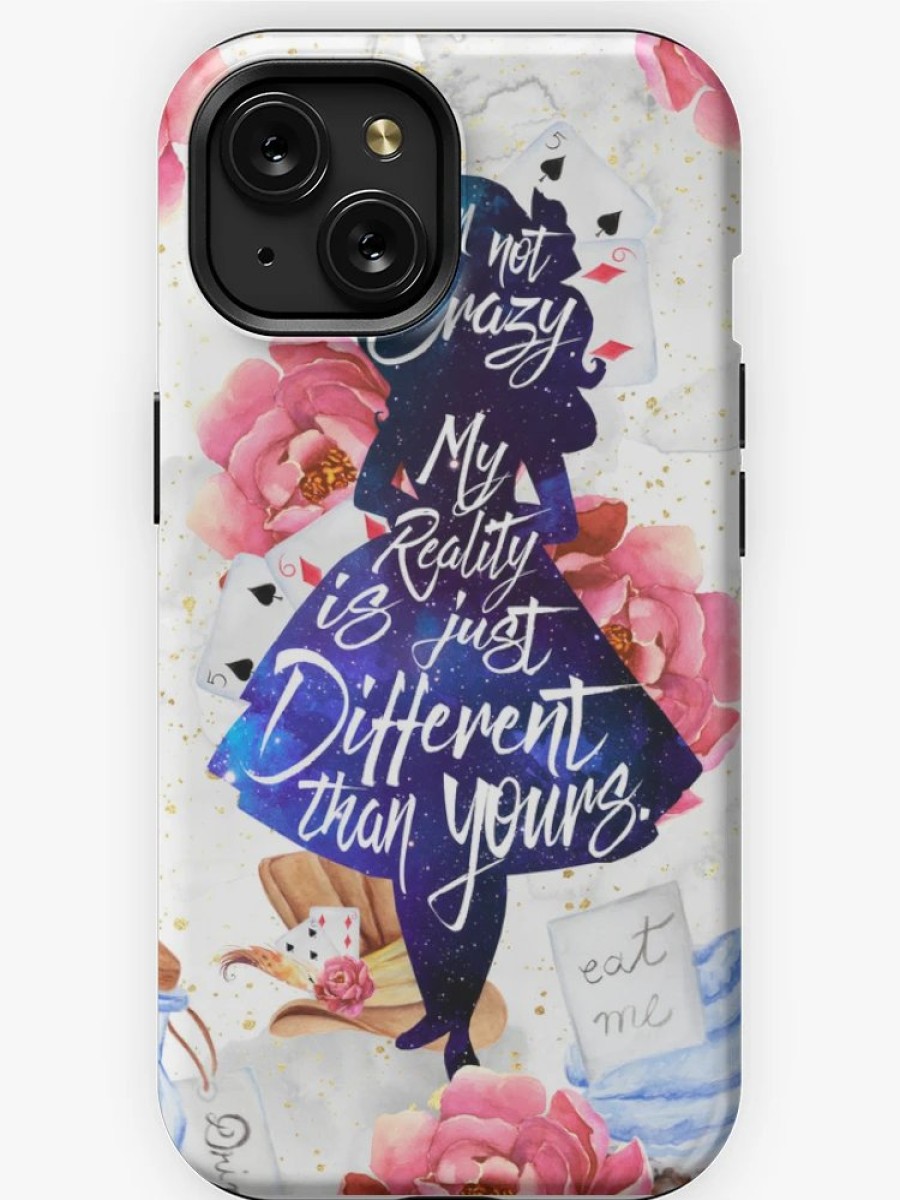 Redbubble Alice - I'M Not Crazy Iphone Case Clearance