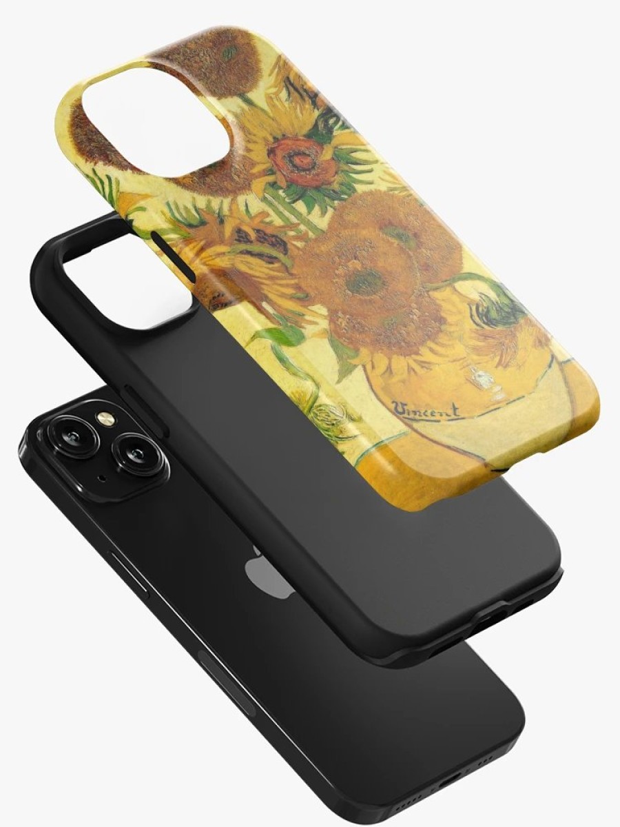 Redbubble Vincent Van Gogh'S Still Life - "Vase With Fifteen Sunflowers" Iphone Case Clearance