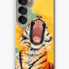 Redbubble Wild Yawn Tiger Portrait Samsung Galaxy Phone Case Wholesale