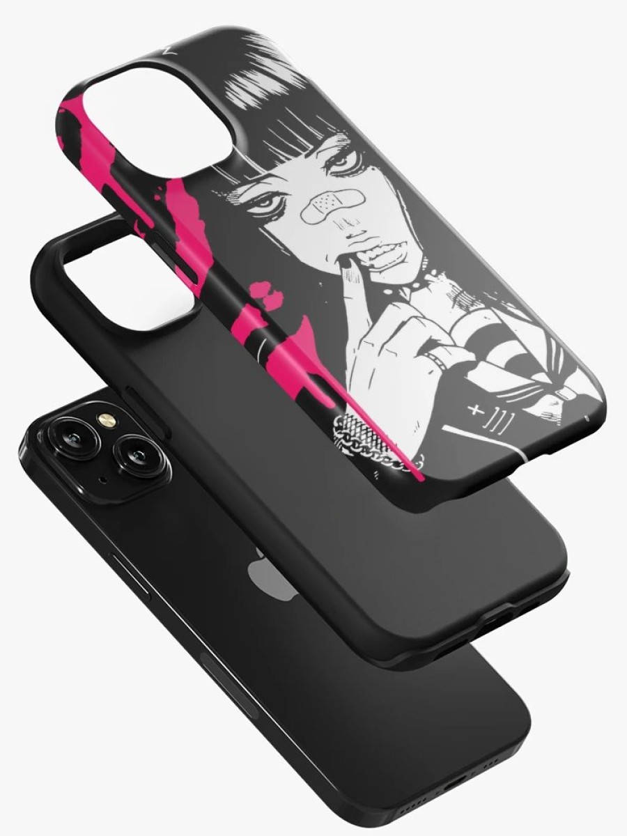 Redbubble Vaporwave Cool Japanese Girl Urban Goth Style Iphone Case Clearance