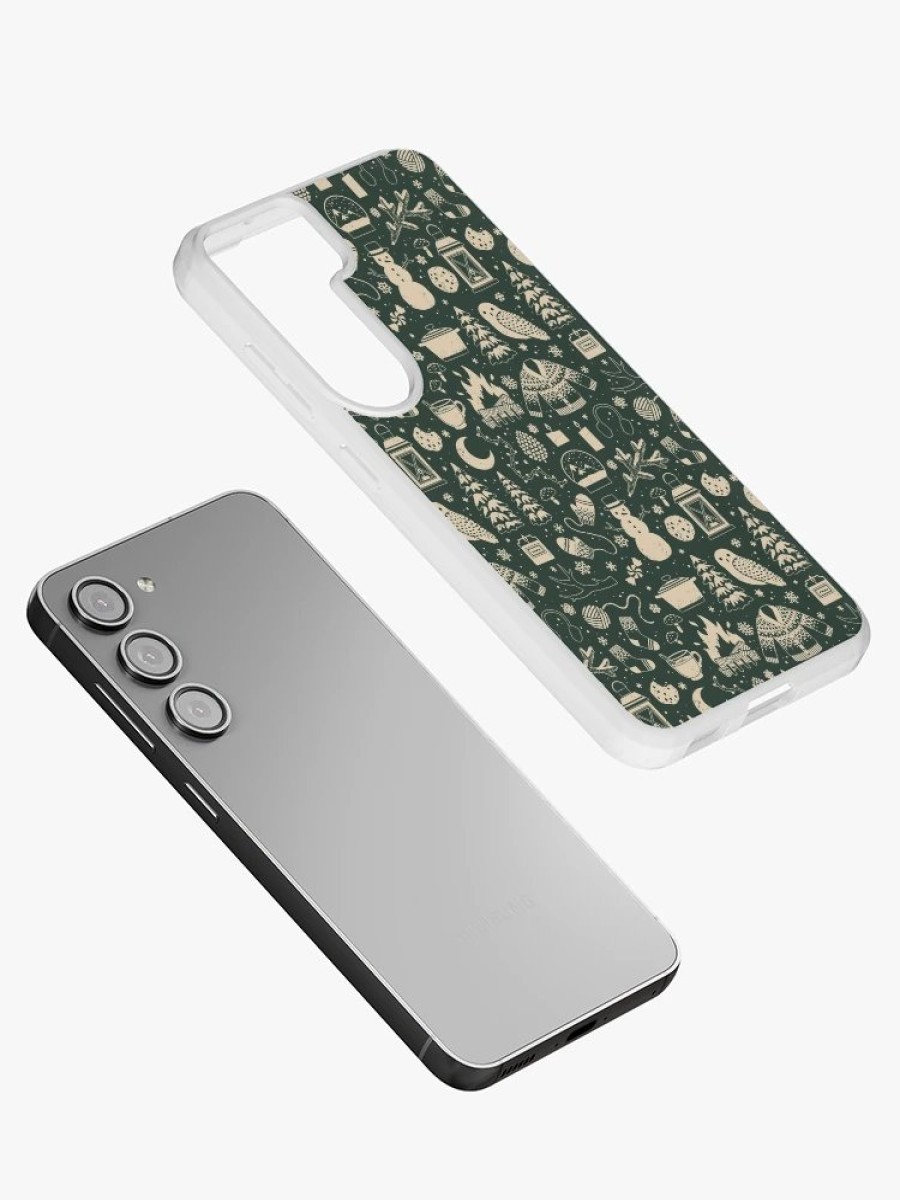 Redbubble Winter Nights: Forest Samsung Galaxy Phone Case New