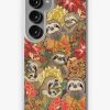 Redbubble Because Sloths Autumn Samsung Galaxy Phone Case Hot