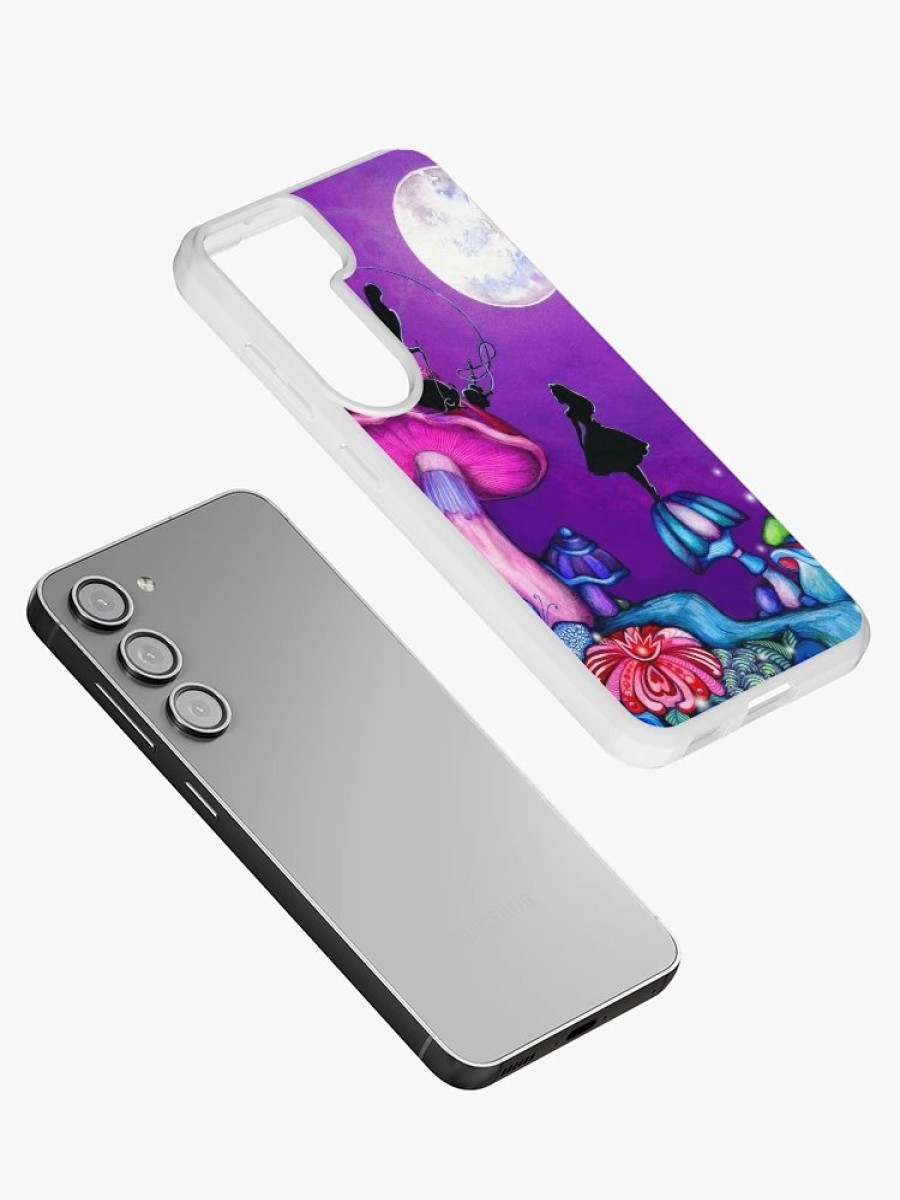 Redbubble Alice In Wonderland And Caterpillar Samsung Galaxy Phone Case Online