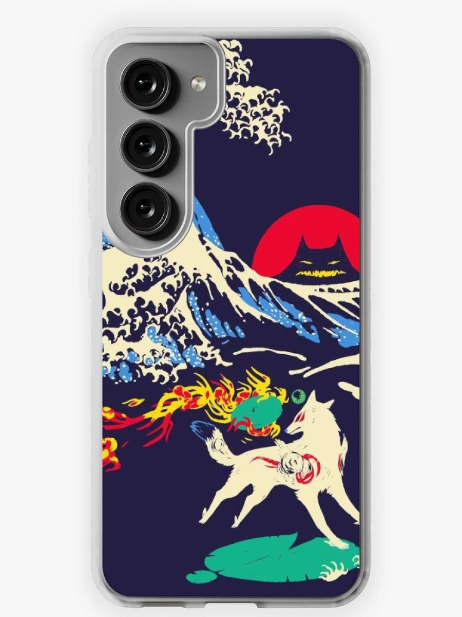 Redbubble The Great Wave Off Oni Island Samsung Galaxy Phone Case Hot