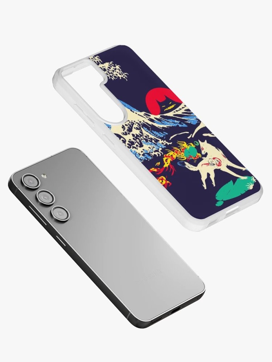 Redbubble The Great Wave Off Oni Island Samsung Galaxy Phone Case Hot