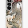 Redbubble Fox And Wisps Under The Moon And Maple Leaves Samsung Galaxy Phone Case Clearance