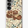 Redbubble Whimsical Bear Pair With Fantasy Flora Samsung Galaxy Phone Case Best