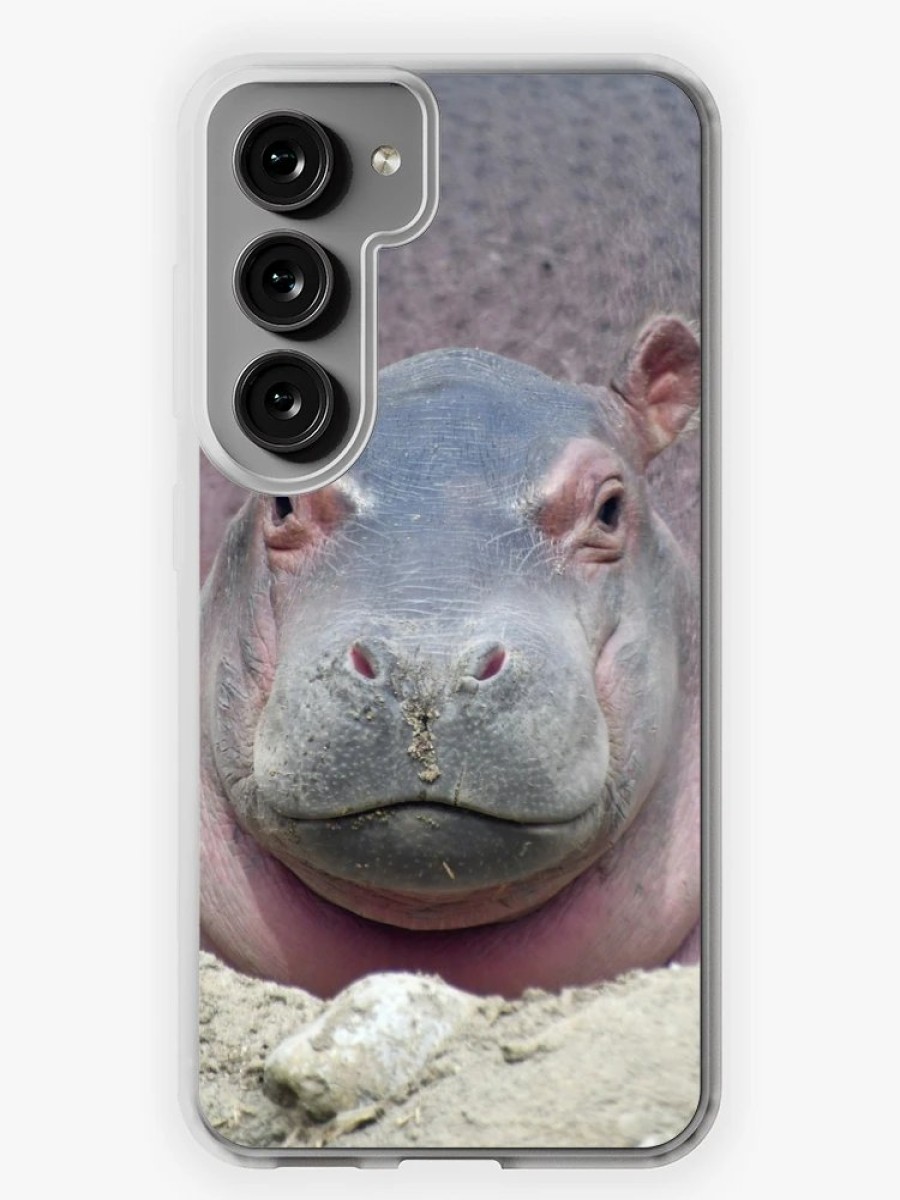 Redbubble Baby Hippo Fritz At The Cincinnati Zoo Samsung Galaxy Phone Case Clearance