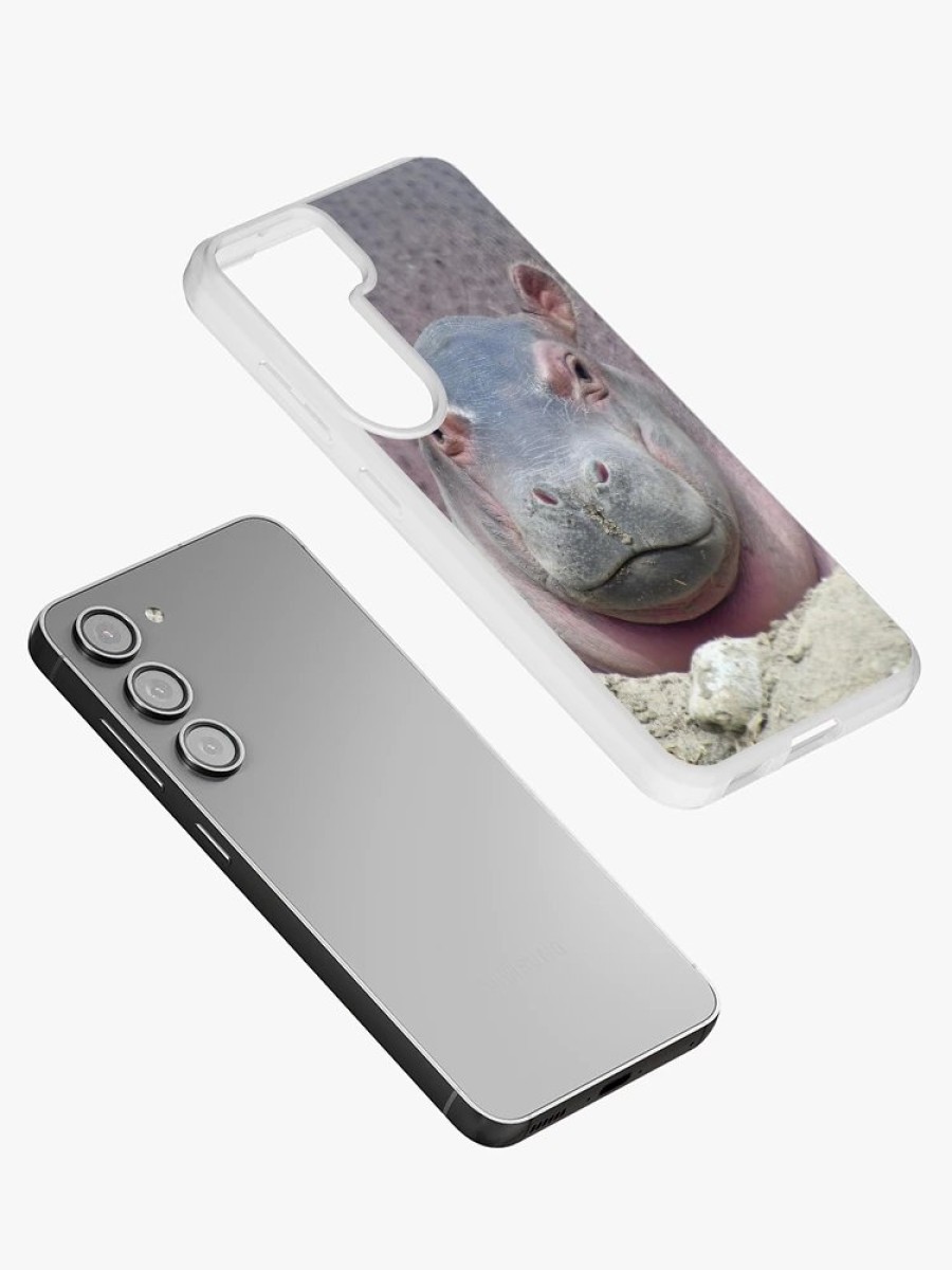 Redbubble Baby Hippo Fritz At The Cincinnati Zoo Samsung Galaxy Phone Case Clearance