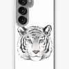 Redbubble Wild White Tiger Head Samsung Galaxy Phone Case Best