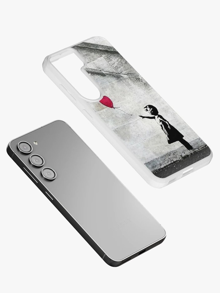 Redbubble Balloon Girl - There Is Always Hope | Original Mural Banksy Samsung Galaxy Phone Case Wholesale