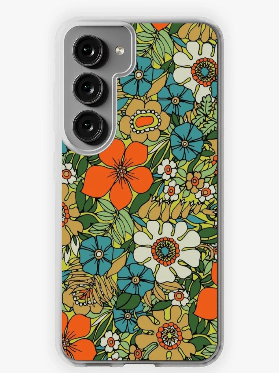 Redbubble 70S Plate Samsung Galaxy Phone Case Hot