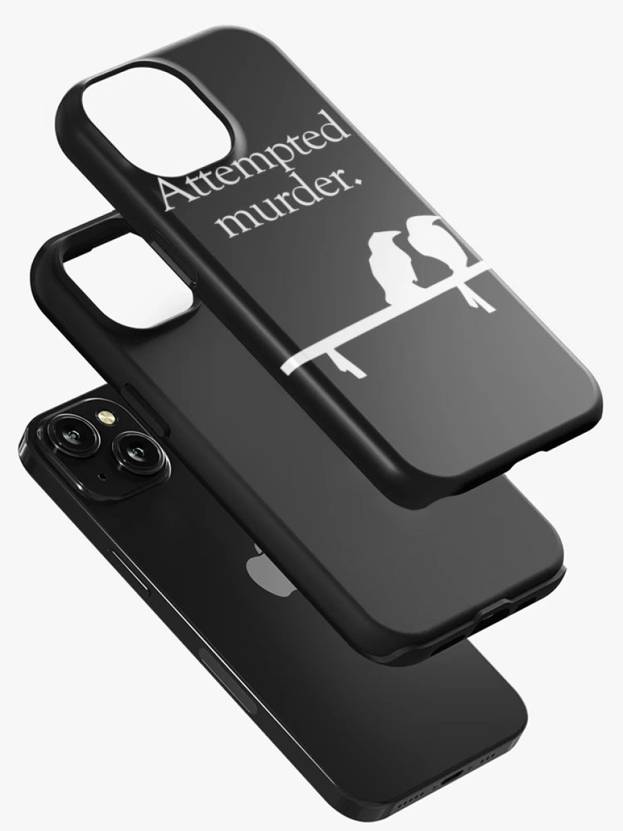 Redbubble Attempted Murder (White Design) Iphone Case Online