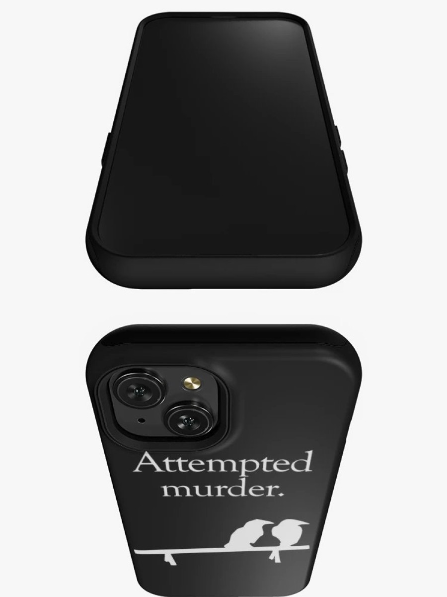 Redbubble Attempted Murder (White Design) Iphone Case Online