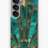 Redbubble Elegant Stained Glass Art Deco Window With Marble And Gemstone Samsung Galaxy Phone Case Hot