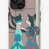 Redbubble Myrtle And Effie, Art Deco Cats Iphone Case Clearance