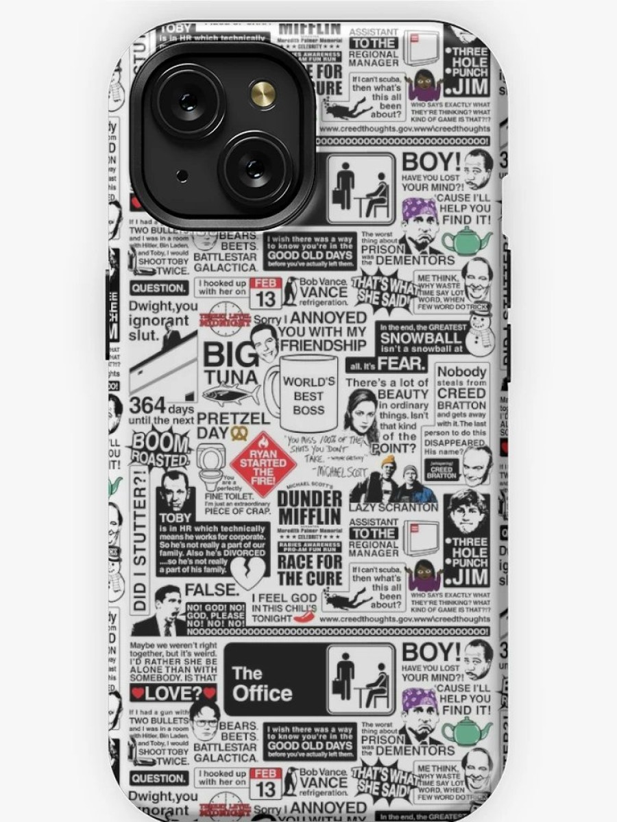 Redbubble Wise Words From The Office - The Office Quotes (Variant) Iphone Case Online