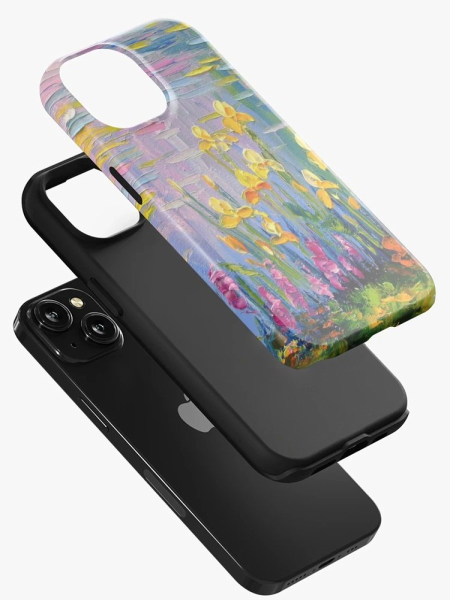 Redbubble Flowers By The Pond Iphone Case Best