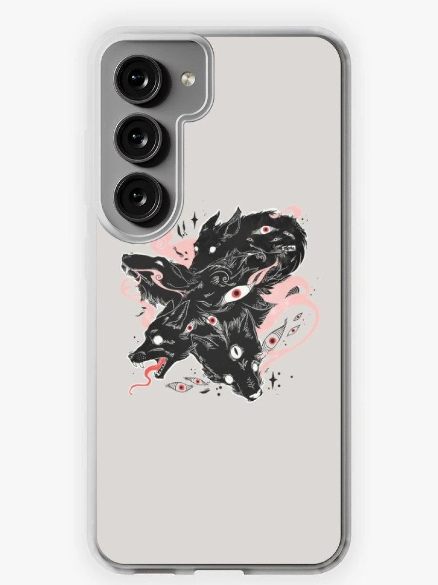 Redbubble Wild Wolves With Many Eyes Samsung Galaxy Phone Case Best