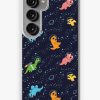 Redbubble Dinosaurs In Space Pattern Samsung Galaxy Phone Case Online