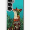 Redbubble Floral Fox Samsung Galaxy Phone Case Hot