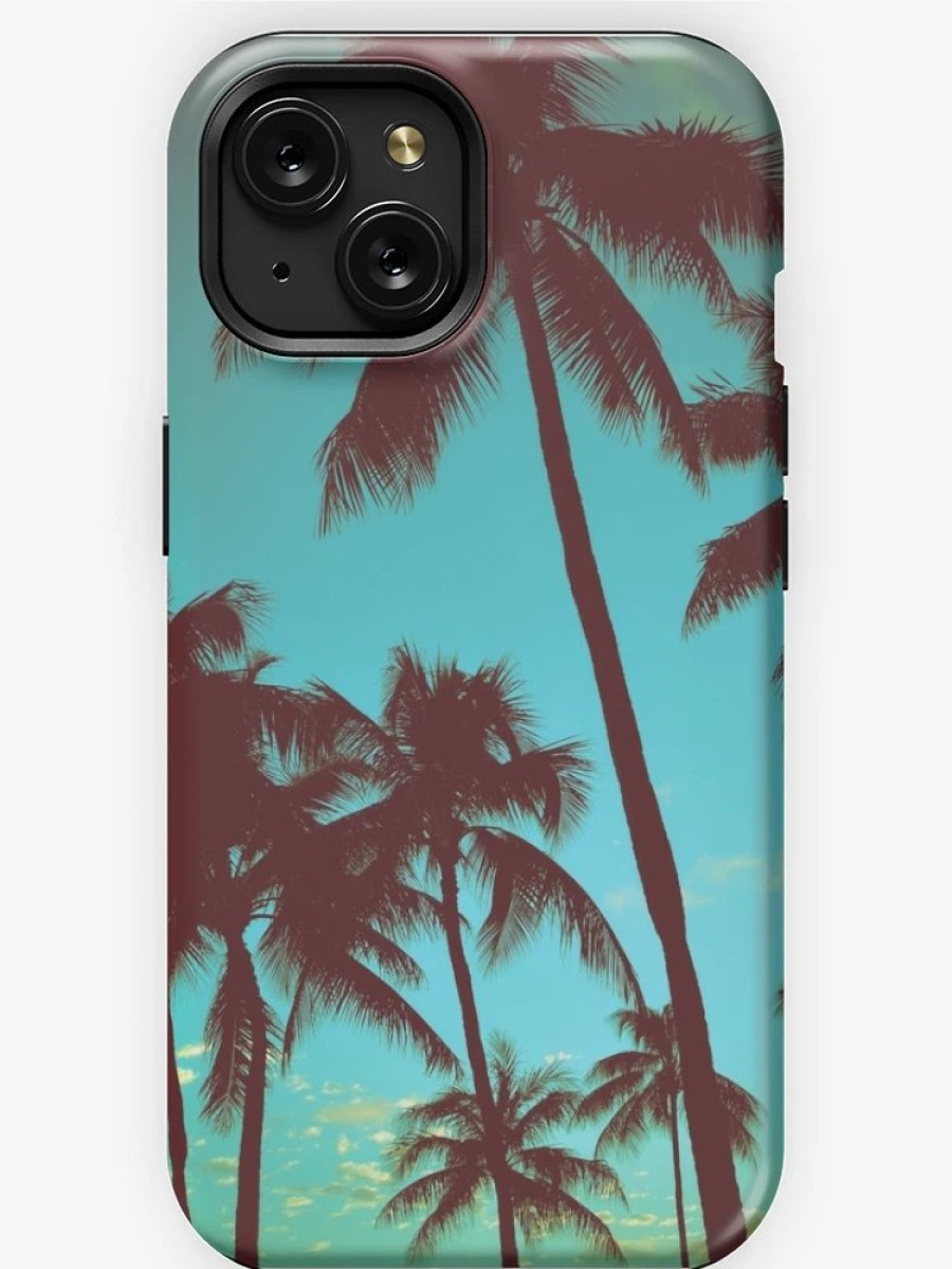 Redbubble Vintage Tropical Palms Iphone Case Best