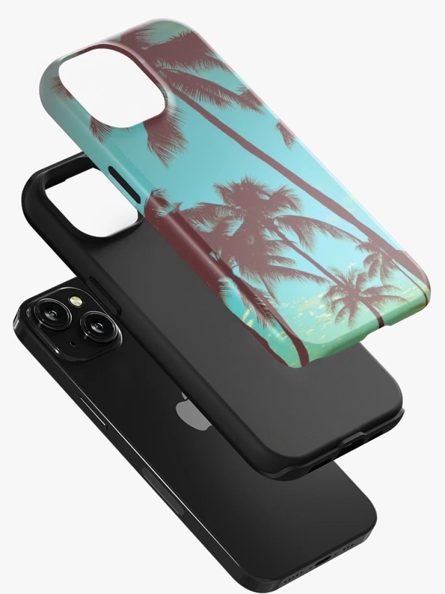 Redbubble Vintage Tropical Palms Iphone Case Best