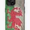 Redbubble Welsh Flag Of Wales In Grungy Distressed Style Iphone Case New