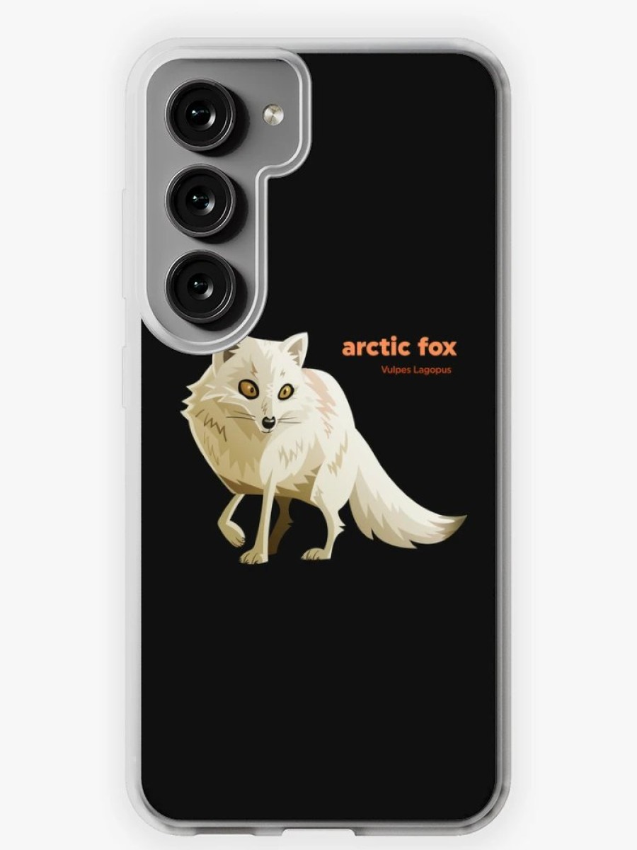 Redbubble Arctic Fox (Vulpes Lagopus) Samsung Galaxy Phone Case Online