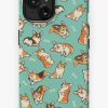 Redbubble Jolly Corgis In Green Iphone Case Hot