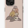 Redbubble Sloth Stack Iphone Case New