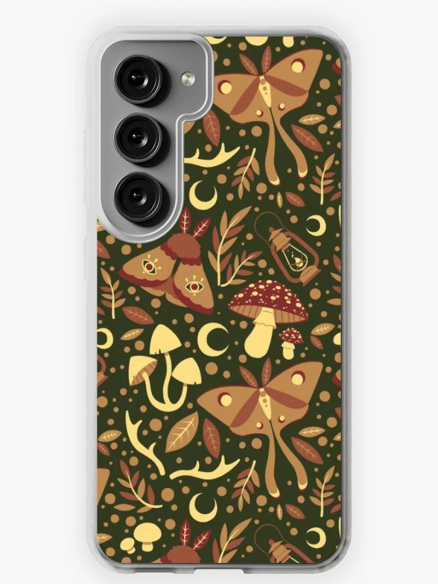 Redbubble The Woods (Green) Samsung Galaxy Phone Case Hot