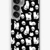 Redbubble Cats And Skulls Pattern Samsung Galaxy Phone Case Online