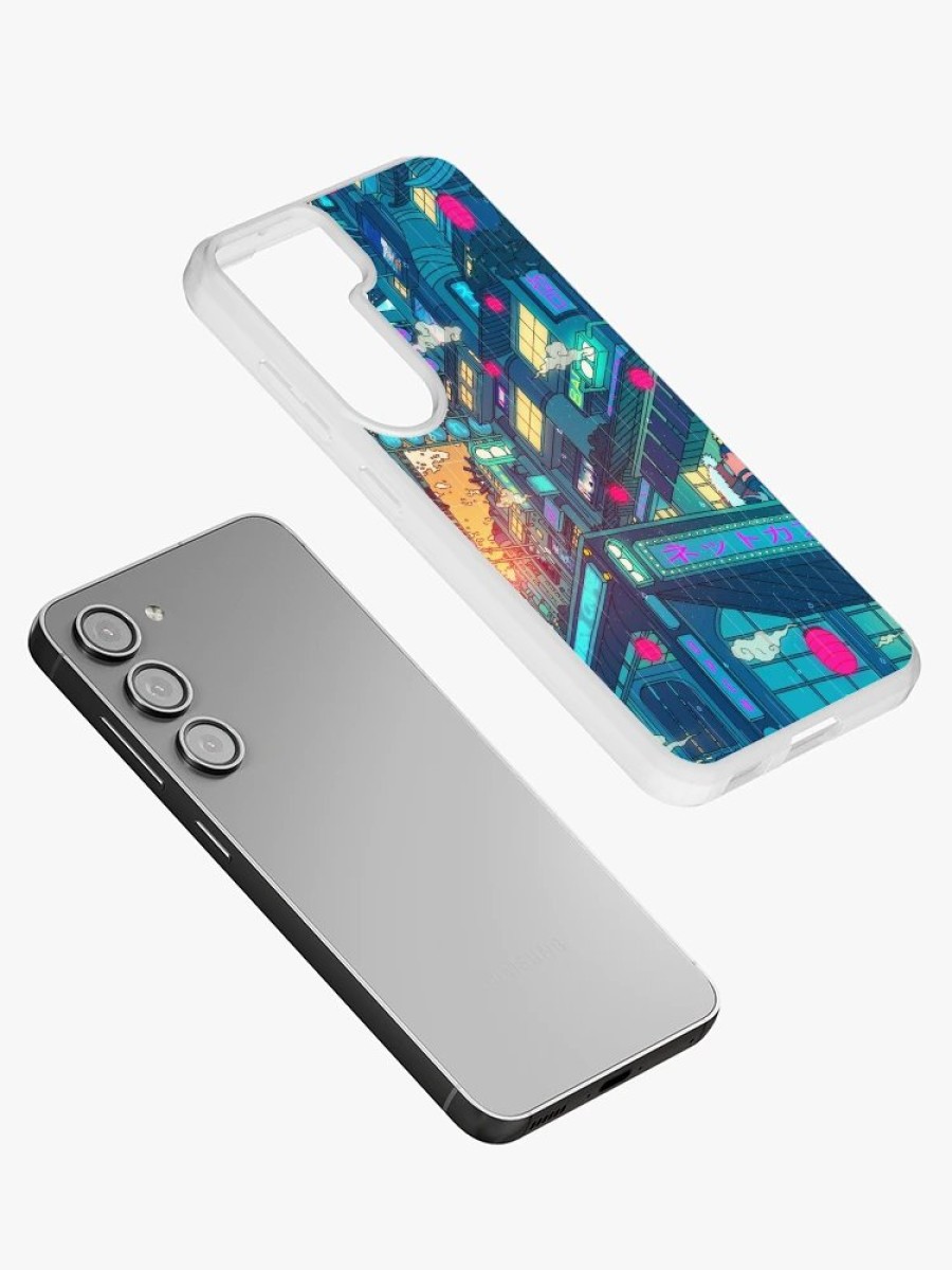 Redbubble Rain Village Samsung Galaxy Phone Case Hot