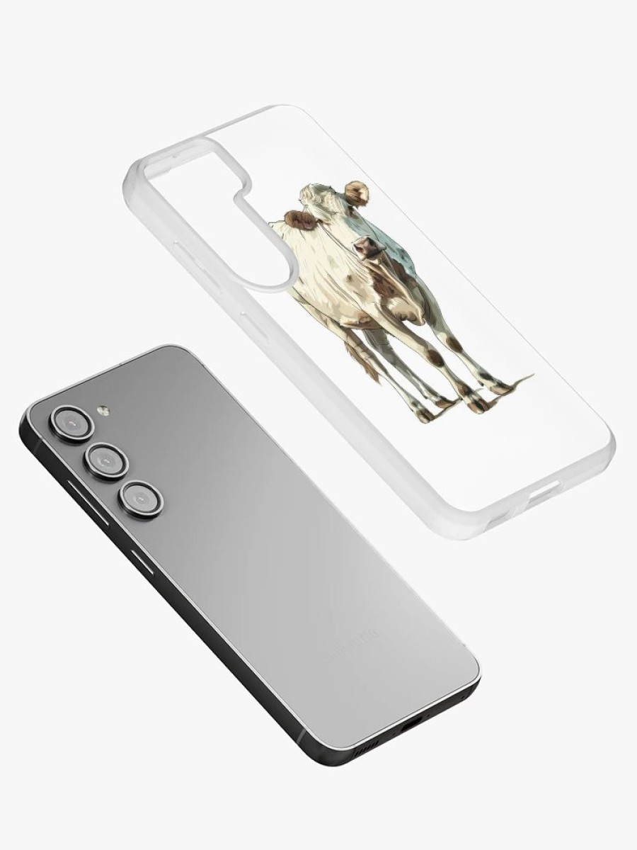 Redbubble Cow In Picturesque Stance Samsung Galaxy Phone Case Clearance