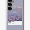 Redbubble Monet Art Aesthetic Phone Case Purple Painting Samsung Galaxy Phone Case Wholesale