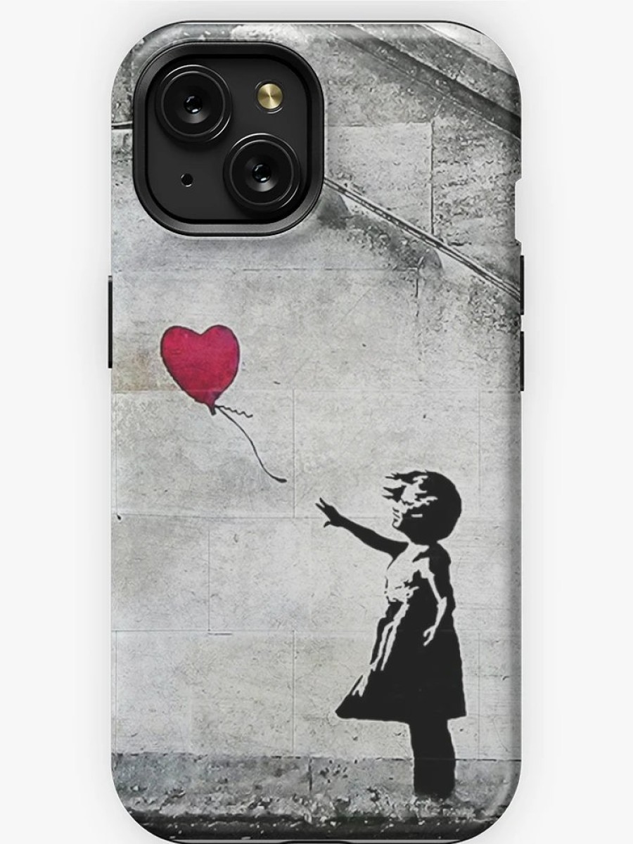 Redbubble Balloon Girl - There Is Always Hope | Original Mural Banksy Iphone Case New