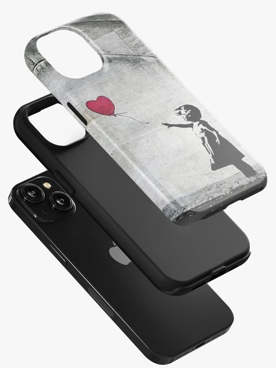 Redbubble Balloon Girl - There Is Always Hope | Original Mural Banksy Iphone Case New