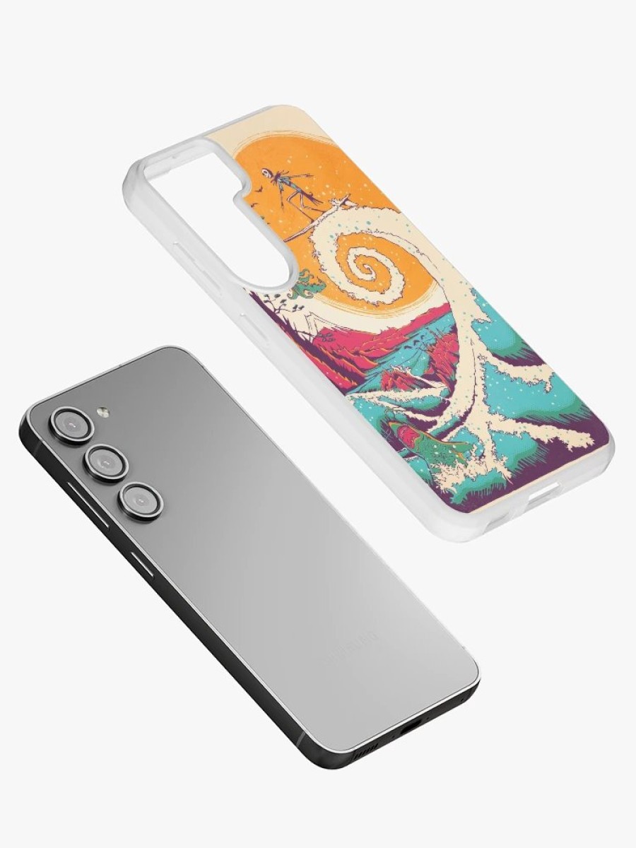 Redbubble Surf Before Christmas Samsung Galaxy Phone Case Wholesale