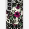 Redbubble Victorian Gothic Lace Skull Samsung Galaxy Phone Case Hot