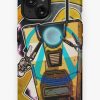 Redbubble Borderlands Claptrap Psycho Pose/Peace Sign Iphone Case Best