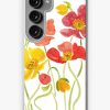 Redbubble Rainbow Poppy Flowers Samsung Galaxy Phone Case Best