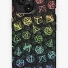 Redbubble D20 Dice Set Pattern (Rainbow) Iphone Case Wholesale