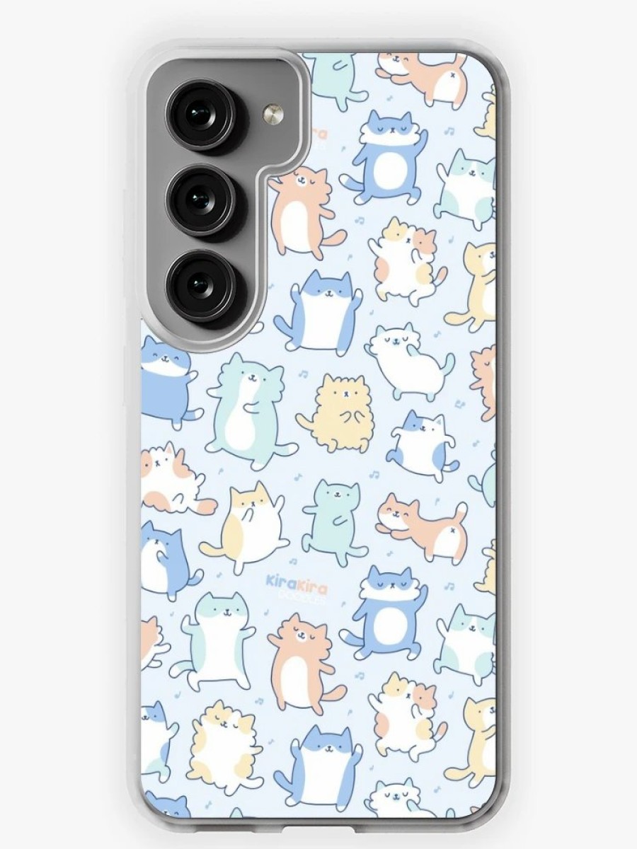 Redbubble Kitty Dance Off! Samsung Galaxy Phone Case Best