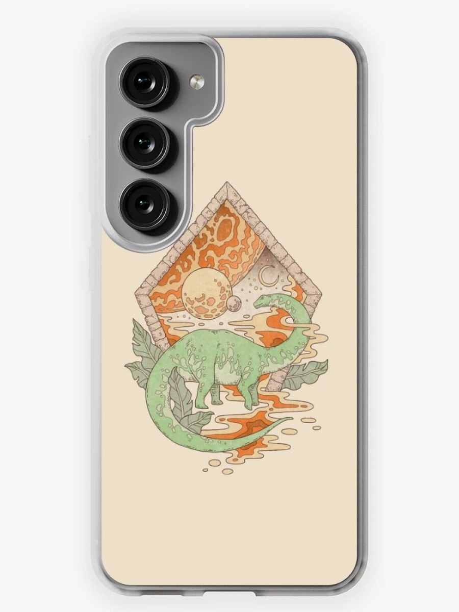 Redbubble Aeon Archway: Apatosaurus | Dinosaur Sci-Fi Space Art Samsung Galaxy Phone Case Best